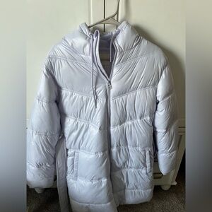 Light Purple Puffer Jacket Small